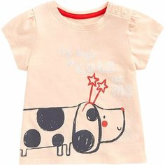 Футболка mothercare, размер 86, розовый