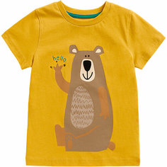 Футболка mothercare, размер 80, Желтый