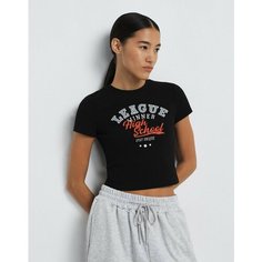 Футболка Gloria Jeans, размер M (44-46), черный