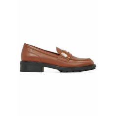 Лоферы TOMMY HILFIGER, размер 41 EU, коричневый