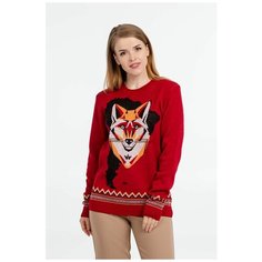 Джемпер размер 48, , красный Teploo