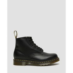 Ботинки Dr. Martens 101 Yellow Stitch Smooth, размер 11, черный