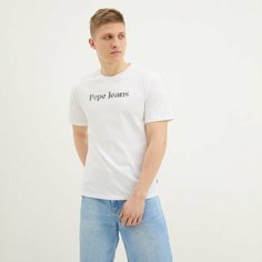 Футболка Pepe Jeans, размер L, белый