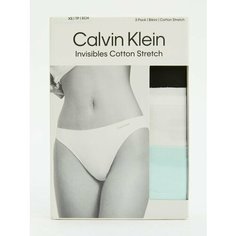 Трусы CALVIN KLEIN, комплект из 3 шт., размер L, мультицвет