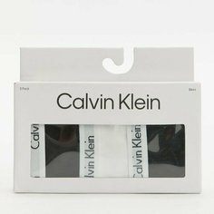 Трусы CALVIN KLEIN, комплект из 3 шт., размер L, чёрный