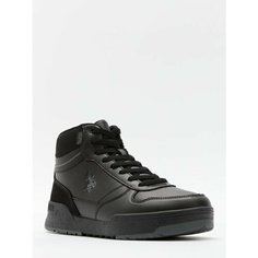 Кеды U.S. POLO ASSN., размер 45, чёрный