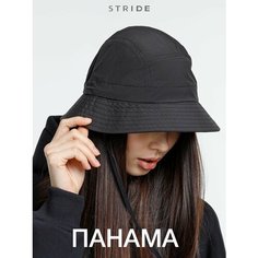 Панама STRIDE, размер 56-60, черный