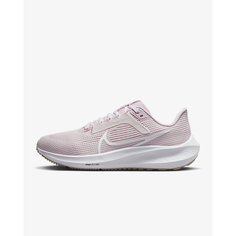 Кроссовки NIKE Air Zoom Pegasus 40, размер 7 US, Pearl Pink/Pink Foam/Hemp/White