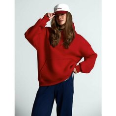Худи molti oversize, размер XS/S, , красный