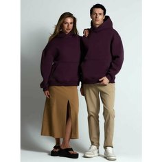 Худи molti oversize, размер М/L, , фиолетовый