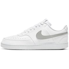 Кеды NIKE Court Vision Low Next Nature, размер 9 US, белый/серый