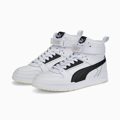 Кеды PUMA RBD Game, размер 10,5 UK, белый/черный