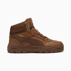 Кеды PUMA Rebound Abrupt, размер 10,5 UK, коричневый