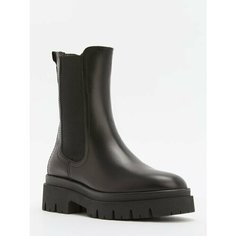 Полусапоги Tamaris, размер 38, черный
