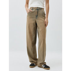 Джинсы широкие Sela Baggy Fit, размер S INT, голубой индиго