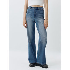 Джинсы широкие Sela Wide Leg, размер XS, голубой индиго