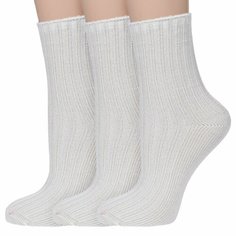 Носки RuSocks Базовая коллекция, 3 пары, размер 14-16, , бежевый