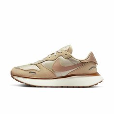 Кроссовки NIKE W PHOENIX WAFFLE, полнота F (EU)/ на среднюю стопу, размер 6,5 US, бежевый