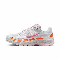 Кроссовки NIKE P-6000, полнота F (EU)/ на среднюю стопу, размер 6 US, белый