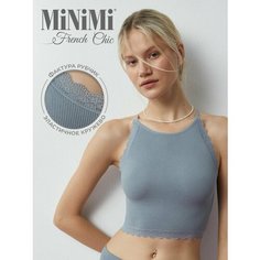 Топ MiNiMi, 1 шт., размер 48/50 (L/XL), серый