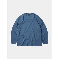 Лонгслив FrizmWORKS Oversized Pocket Tee, размер XL, , голубой