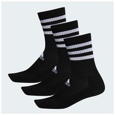 Носки adidas 3 Stripes Cushioned Crew 3PP, комплект, 3 пары, размер KXXL, черный