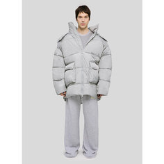 Пуховик ZNY, размер XL/XXL, серый