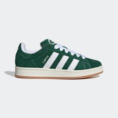 Кеды adidas Originals Campus 00s, размер 8,5 UK, Dark Green Cloud White