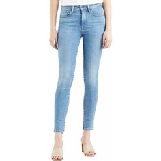 Джинсы зауженные Levis Women 721 High Rise Skinny Jeans, размер 28/30, голубой Levis®