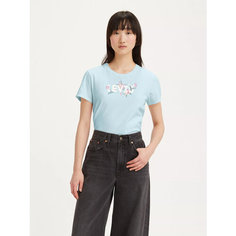 Футболка Levis, размер L, голубой Levis®