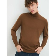 Водолазка Maison David, размер S, , коричневый