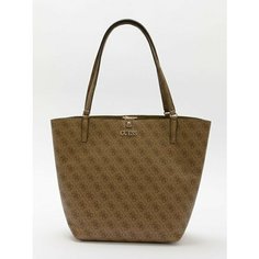 Сумка тоут GUESS, светло-коричневый