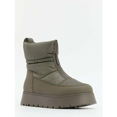 Полусапоги TENDANCE, полнота F (EU)/ на среднюю стопу, размер 41, серо-зеленый