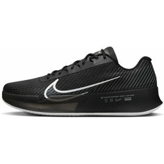 Кроссовки NIKE M ZOOM VAPOR 11 CLY, полнота F (EU)/ на среднюю стопу, размер 10,5 US, чёрный