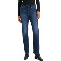 Джинсы зауженные Levis Women 724 High Rise Straight Jeans, размер 29/32, синий Levis®