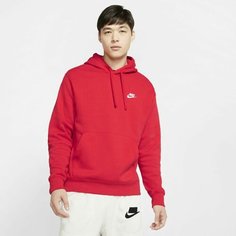 Худи NIKE NSW CLUB PO BB HOODIE, размер L, , красный