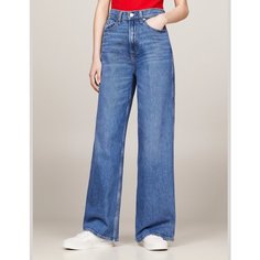 Джинсы клеш Tommy Jeans, размер 28/30, denim medium