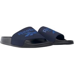 Шлепанцы Reebok FULGERE SLIDE, размер 12 US, черный/синий