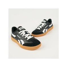 Кеды Reebok Smash Edge, размер 12 US, черный/белый/коричневый2