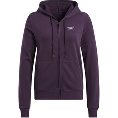 Толстовка спортивная Reebok RI SL FRENCH TERRY FZ, размер M, , фиолетовый