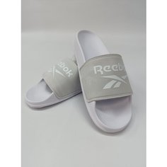 Шлепанцы Reebok FULGERE SLIDE, размер 12 US, белый/серый