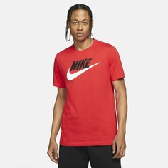 Футболка NIKE NSW TEE, 1 шт., размер M, красный/черный/белый