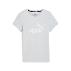 Футболка спортивная PUMA Essentials Logo Youth Tee, размер 128, white 1