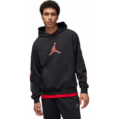 Худи NIKE M J FLT MVP FLC PO, размер S, , черный
