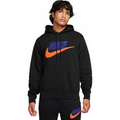 Худи спортивное NIKE Club Fleece Pullover Hoodie, размер S, , черный