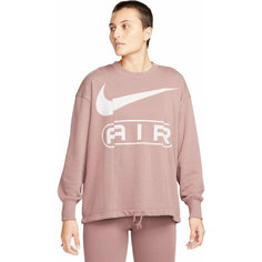 Свитшот спортивный NIKE Air Fleece Crew, размер S, , розовый