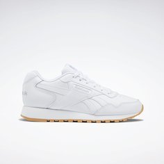 Кроссовки Reebok REEBOK GLIDE, полнота F (EU)/ на среднюю стопу, размер 5 US, Cloud White / Cold Grey 2 / Reebok Rubber Gum-01