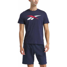 Футболка Reebok GS VECTOR TEE, 1 шт., размер XL, синий