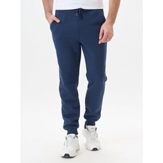 Брюки джоггеры Uzcotton Premium, размер 48-50\L, темно-синий
