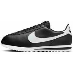 Кроссовки NIKE Cortez, полнота F (EU)/ на среднюю стопу, размер 9 US, чёрный